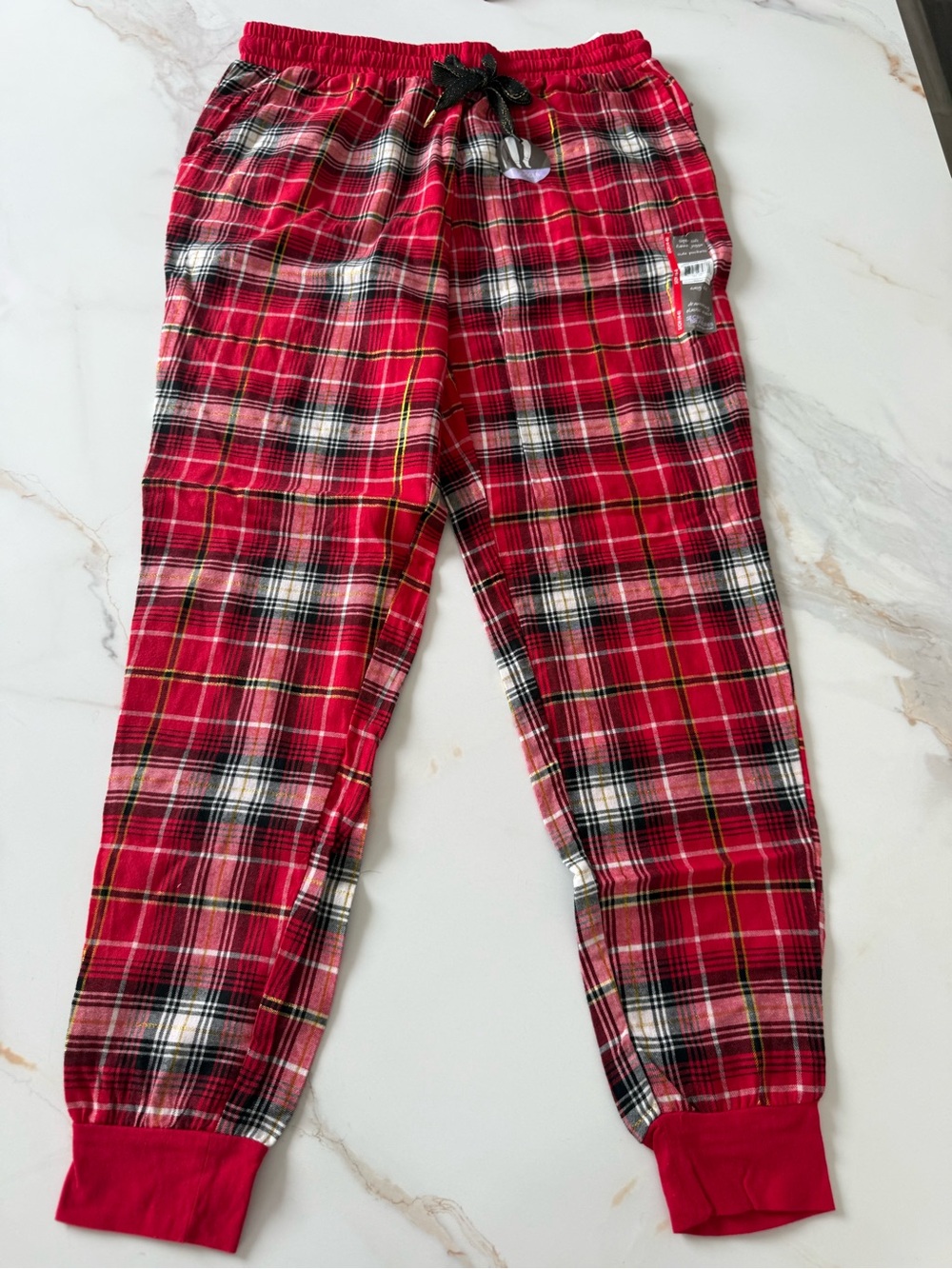 Secret Treasures Red Plaid Flannel Pajama Pants